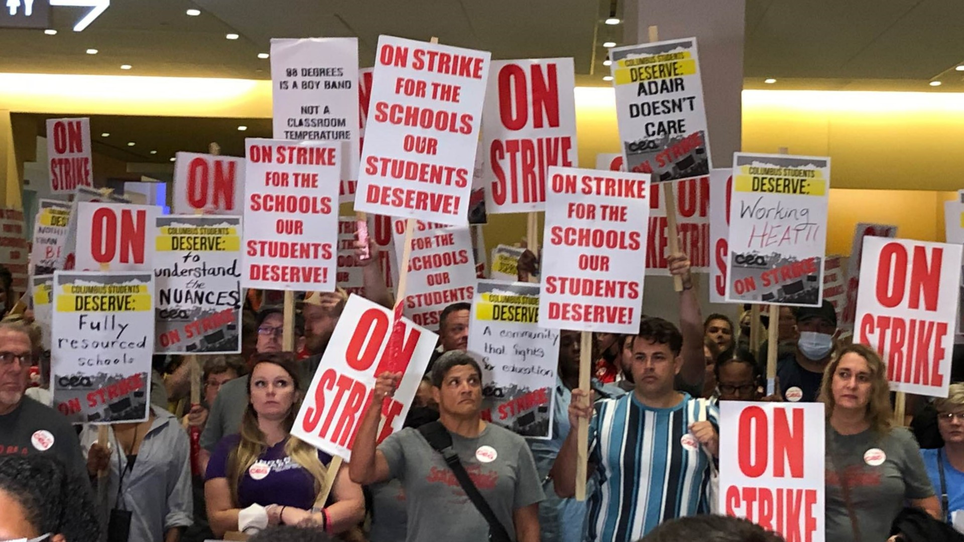 Other repairs languished into this week - when the teachers’ union opted to hit the picket line – going on strike for the first time in more than four decades.