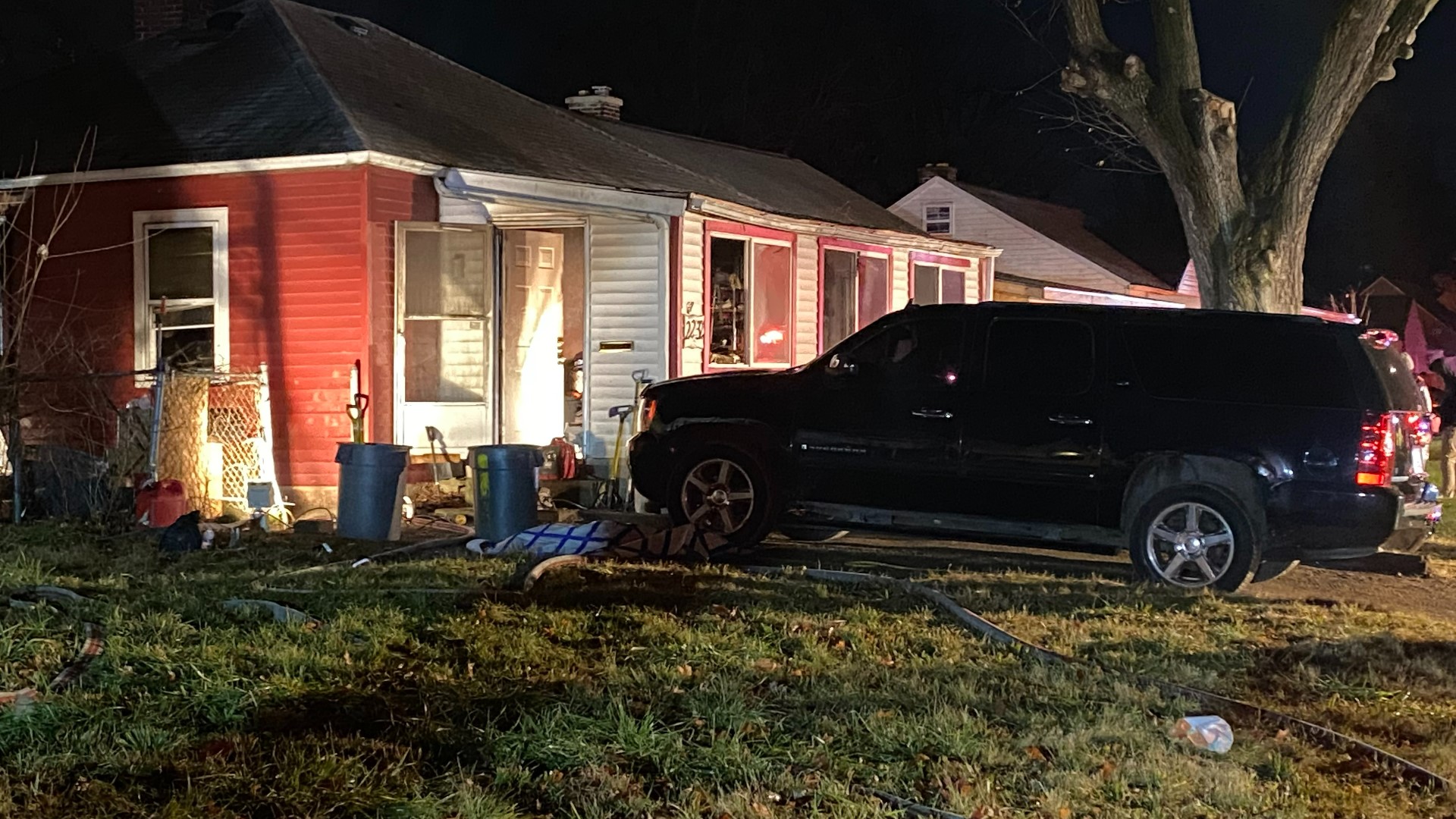 2 hospitalized for smoke inhalation after house fire in north Columbus ...