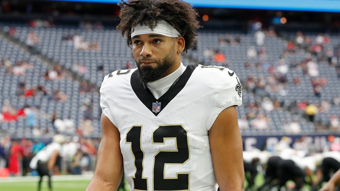 Reports: Saints Wide Receiver Chris Olave Arrested | 10tv.com