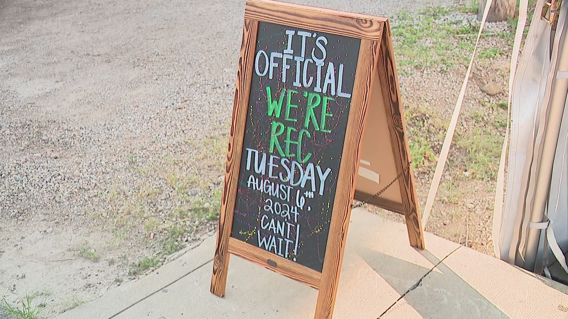 Over at Nar Reserve, a dispensary on East Long Street, said they had a line at 10 a.m. when their doors opened for recreational customers.