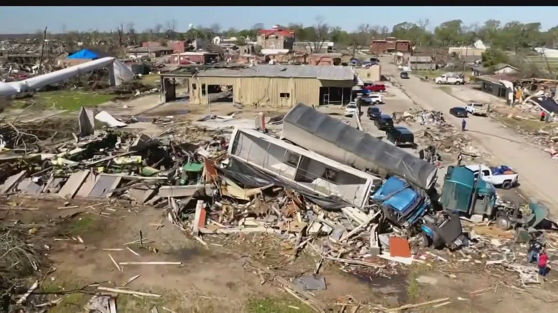 Recovery underway after EF4 tornado kills 26 in Mississippi