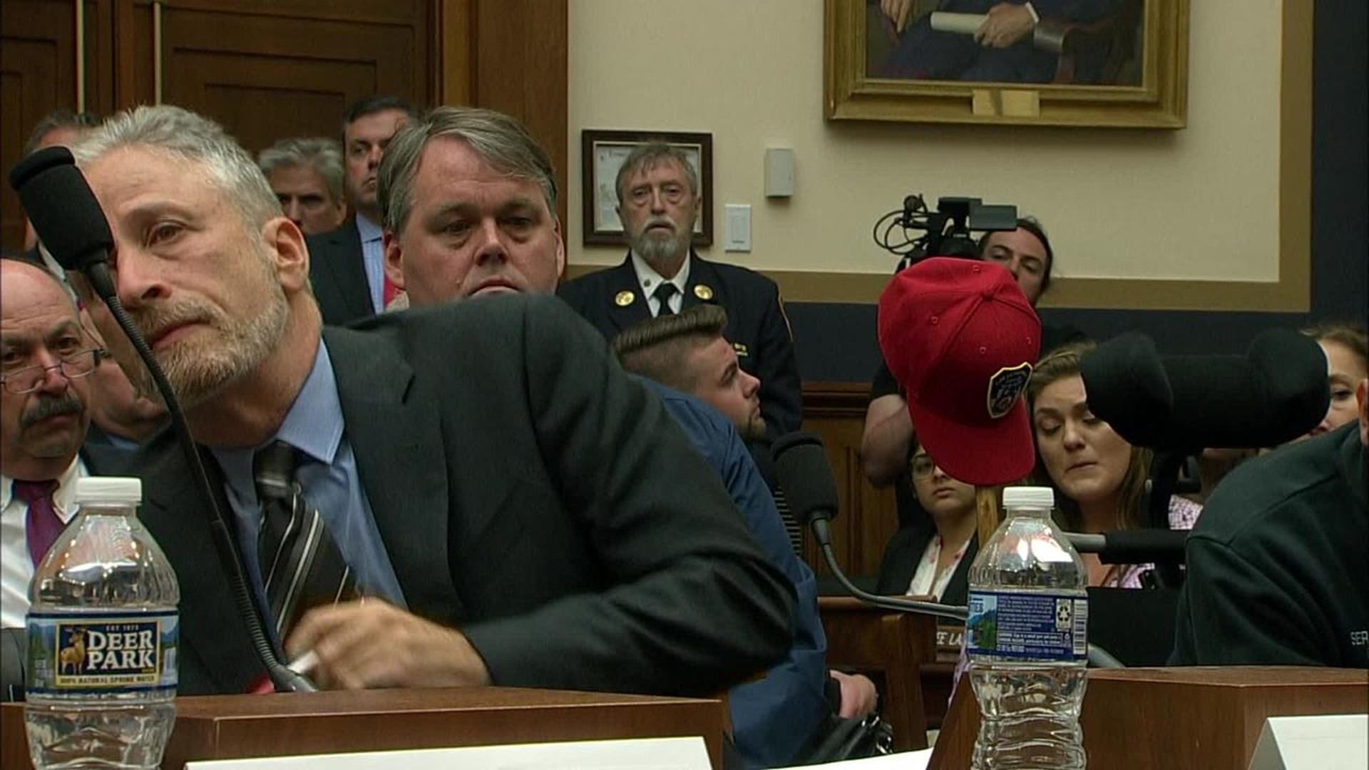 Jon Stewart testifies before Congress