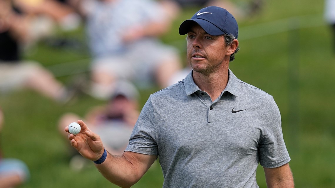Memorial Tournament: McIlroy tied for lead at Memorial by making fewest mistakes