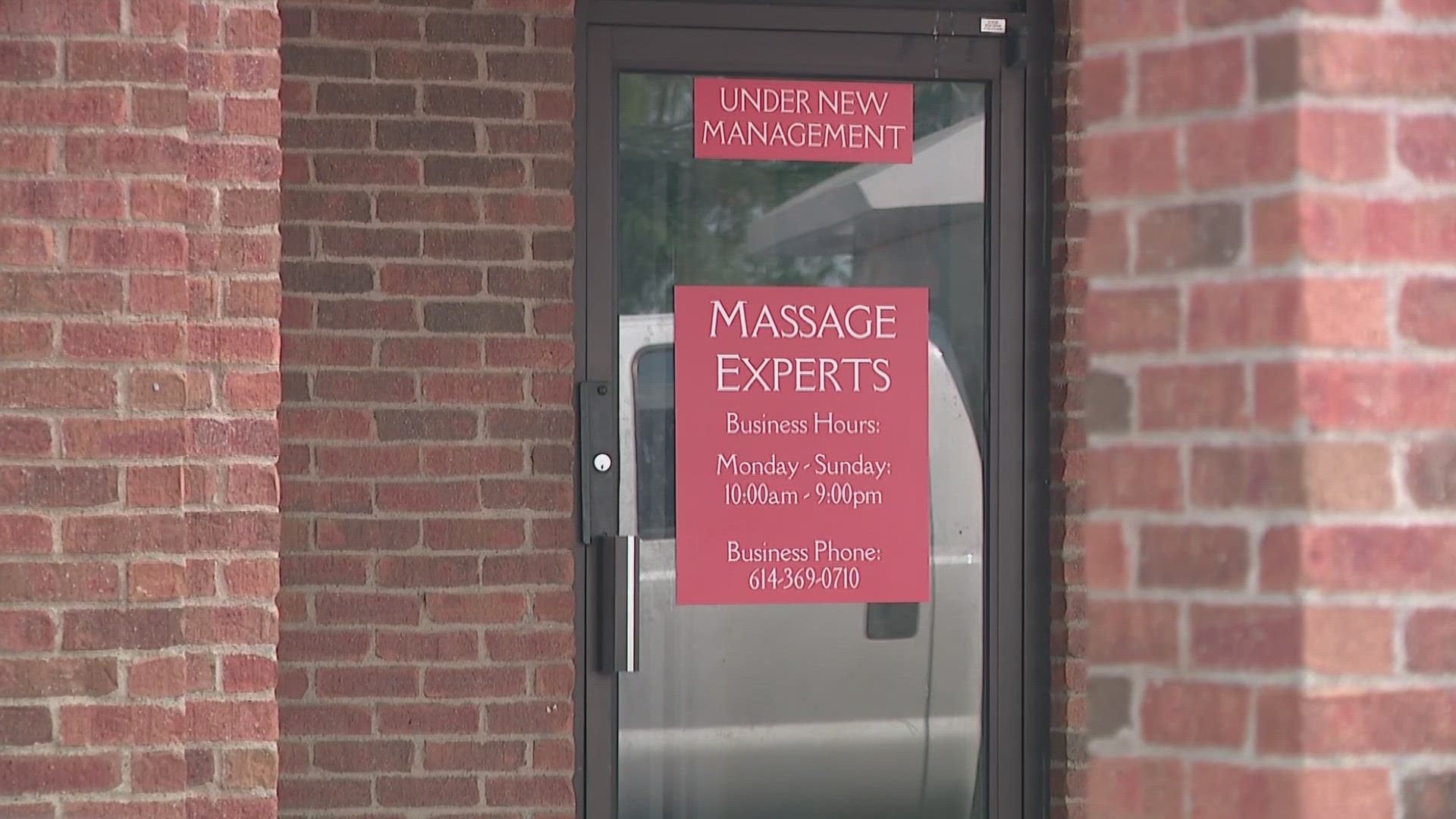 Law enforcement officials are investigating a Pickerington massage parlor suspected of acting as a front for human trafficking, prostitution and money laundering.