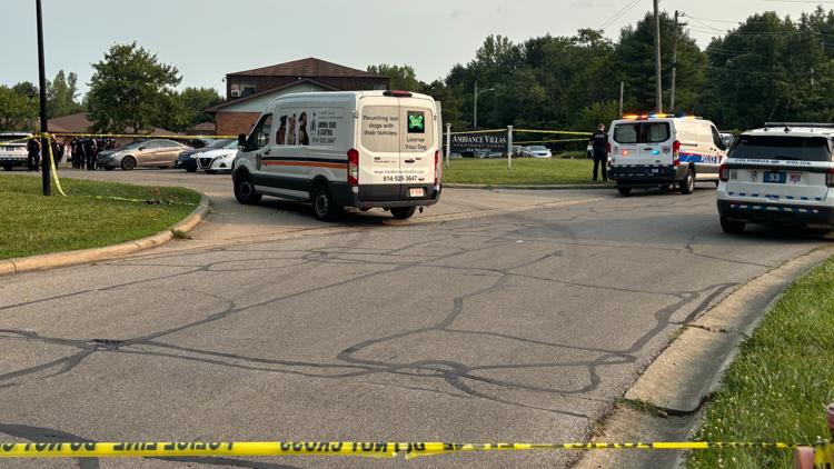 Police: Columbus officer accidentally shot by another officer who was trying to shoot dog during domestic incident