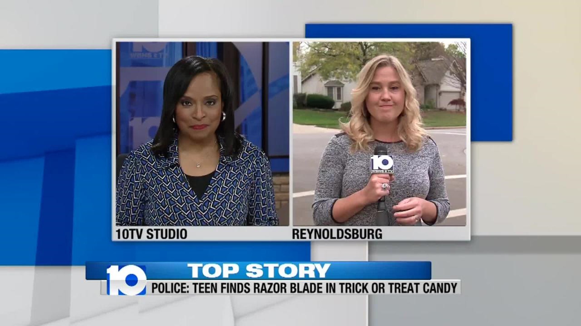 Reynoldsburg Teen Finds Razor Blade Stuffed Into Halloween Candy