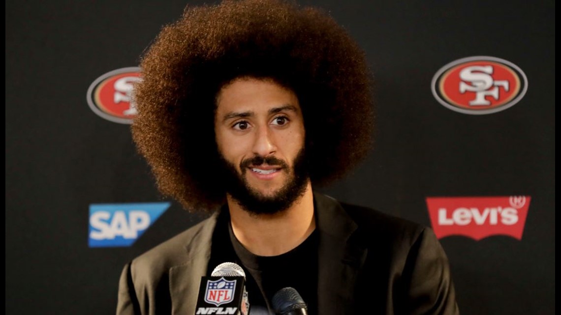 Colin Kaepernick takes shot at NFL, says he hasn't 'seen any