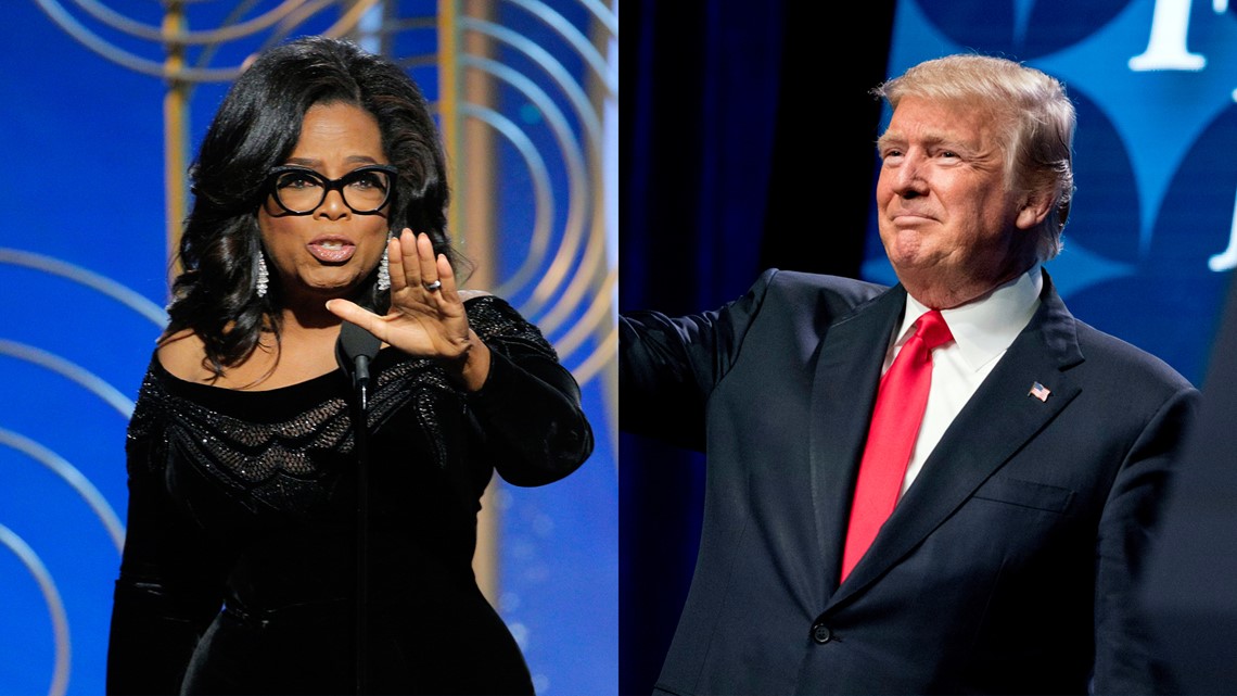 Trump Says Oprah Won't Run, But He'd Beat Her If She Did | 10tv.com