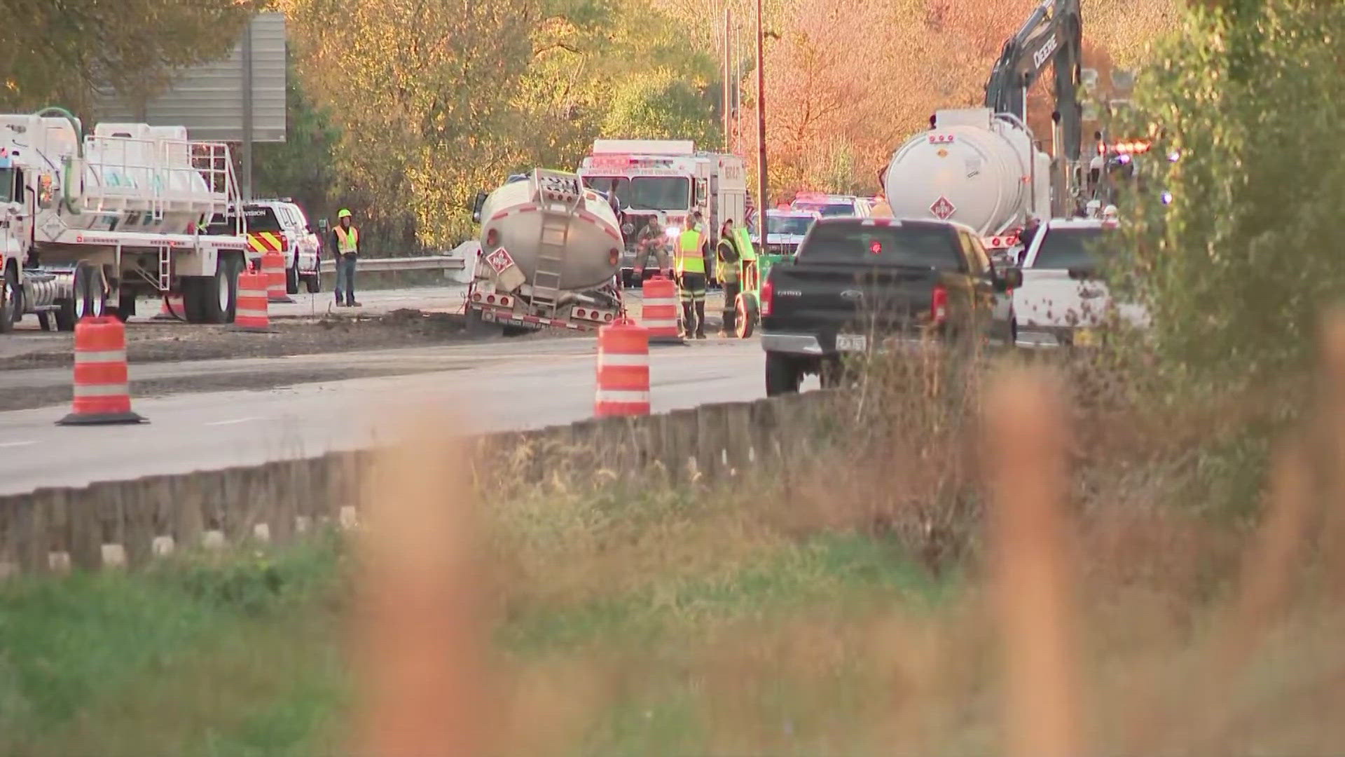 Portion of U.S. 33 in Marysville closes for hours after diesel fuel ...
