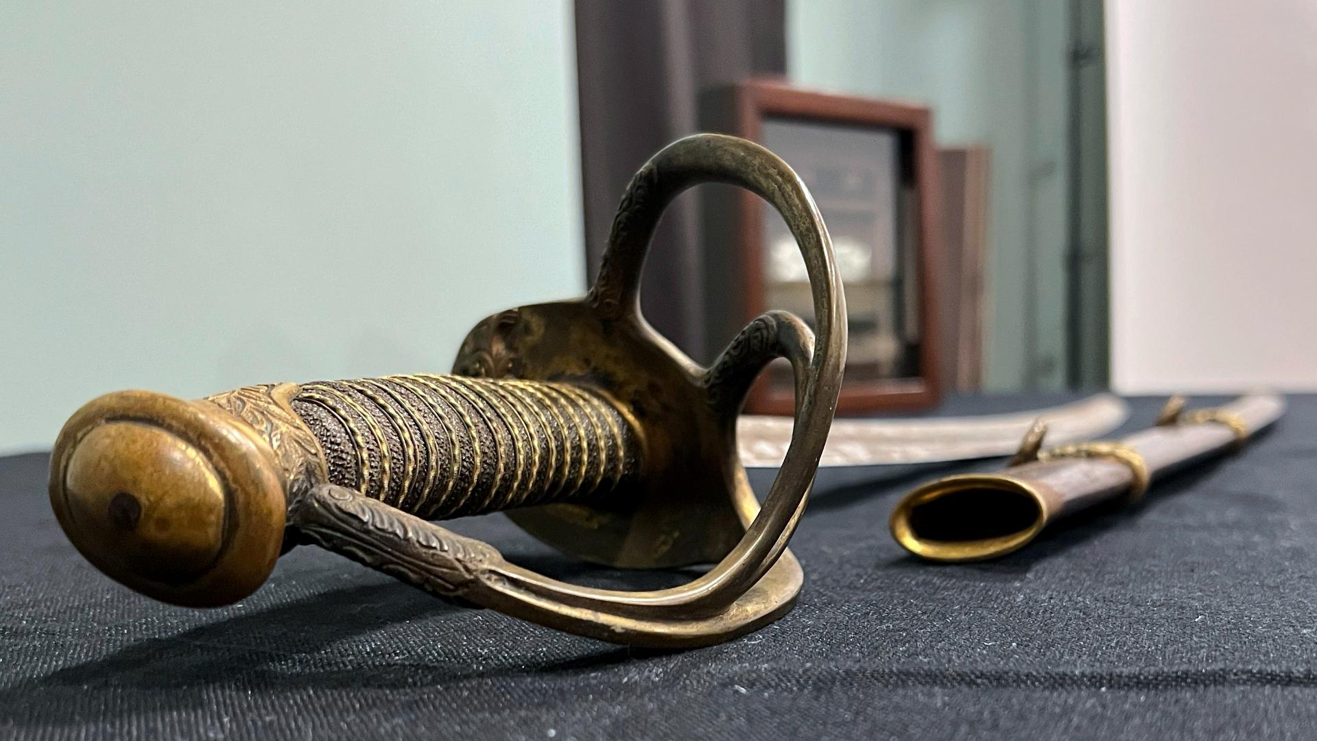 General William Tecumseh Sherman’s wartime sword, likely used between 1861 and 1863, are among the items that will be open to bidders at Fleischer’s Auctions.