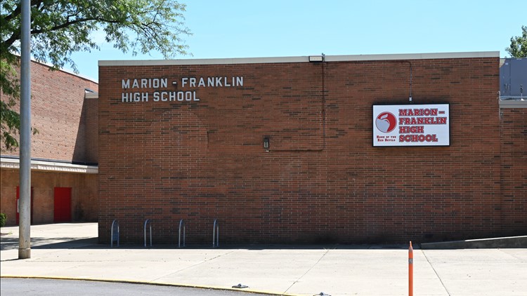 Police searching for student who brought gun to Marion-Franklin High School