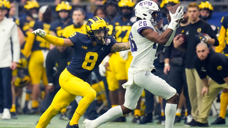 Fiesta Bowl: The 10 plays that powered TCU's thrilling 51-45 victory over  Michigan