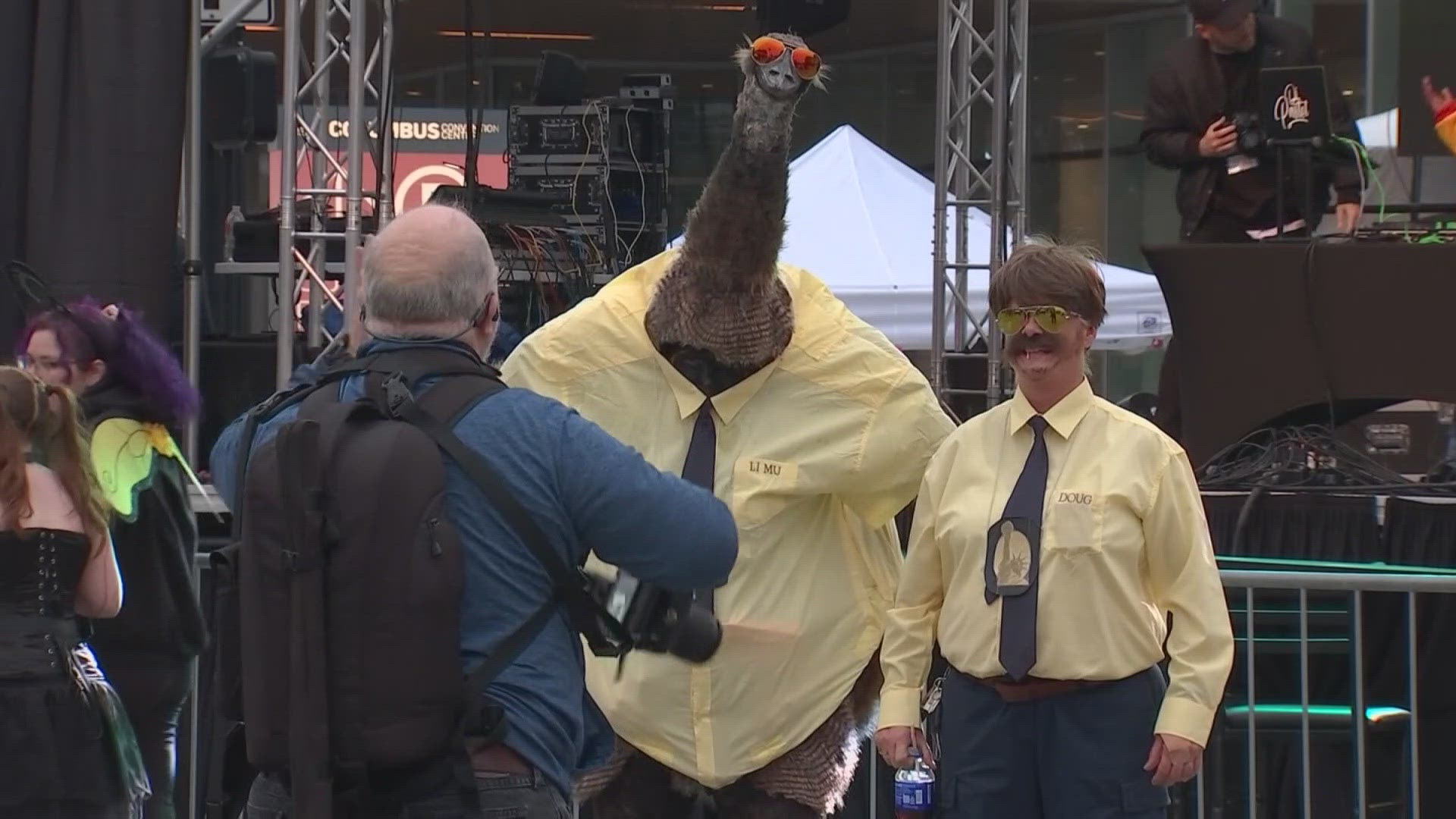 Central Ohioans are getting ready for what's being called the nation's most elaborate costume party.