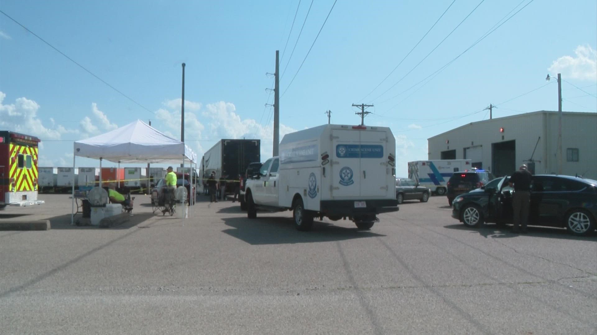 The shooting happened on Neville Street before 1:40 p.m.