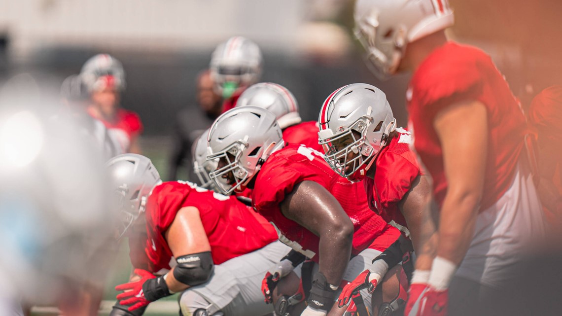 Ohio State football holds eighth preseason training camp practice