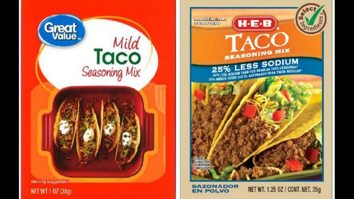 Taco seasoning sold at Walmart recalled due to salmonella risk | 10tv.com