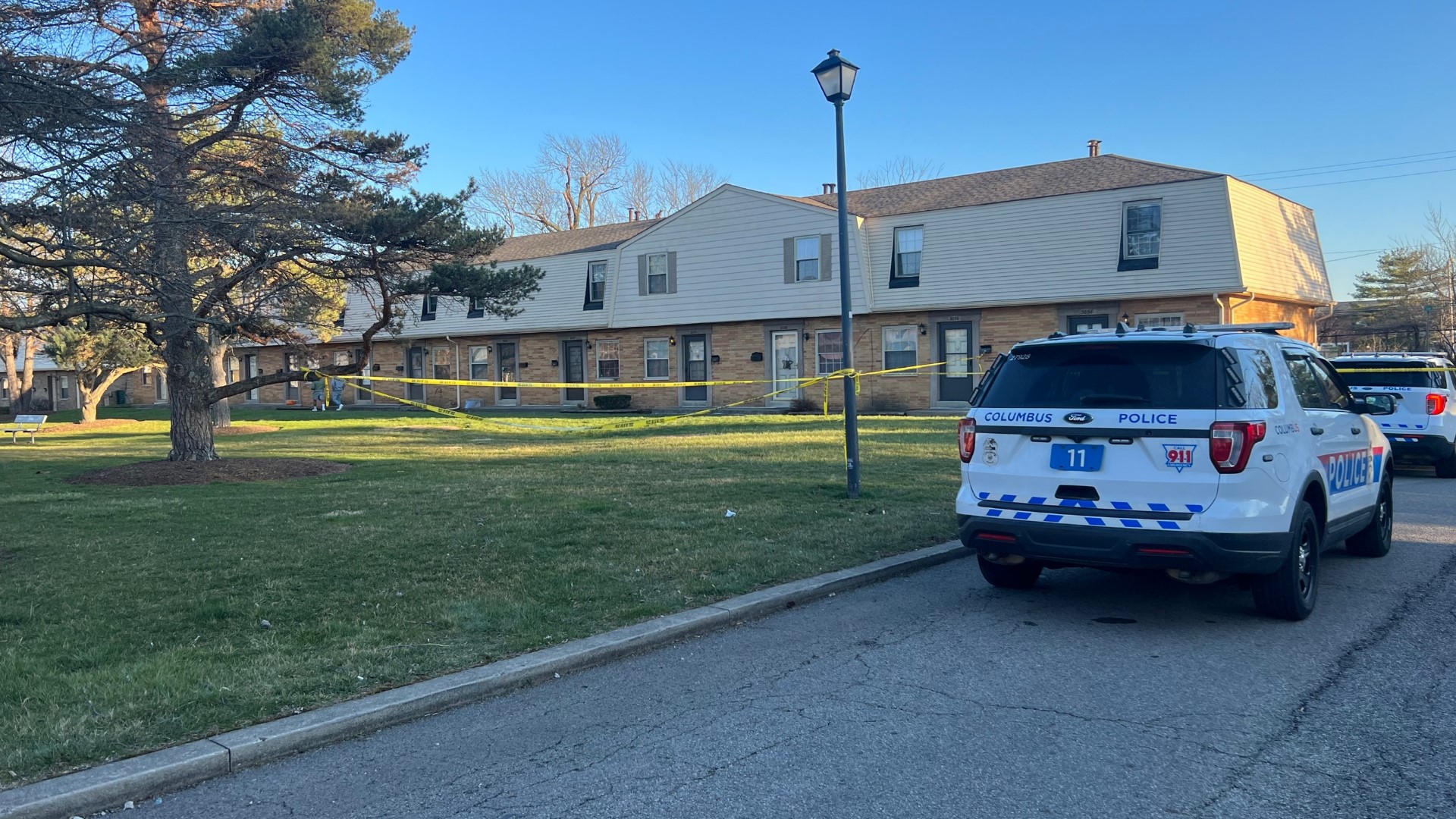 Officers were called to the 3000 block of Morsetown Court South in the Walnut Creek neighborhood of Columbus at 5:37 p.m. for a reported shooting.