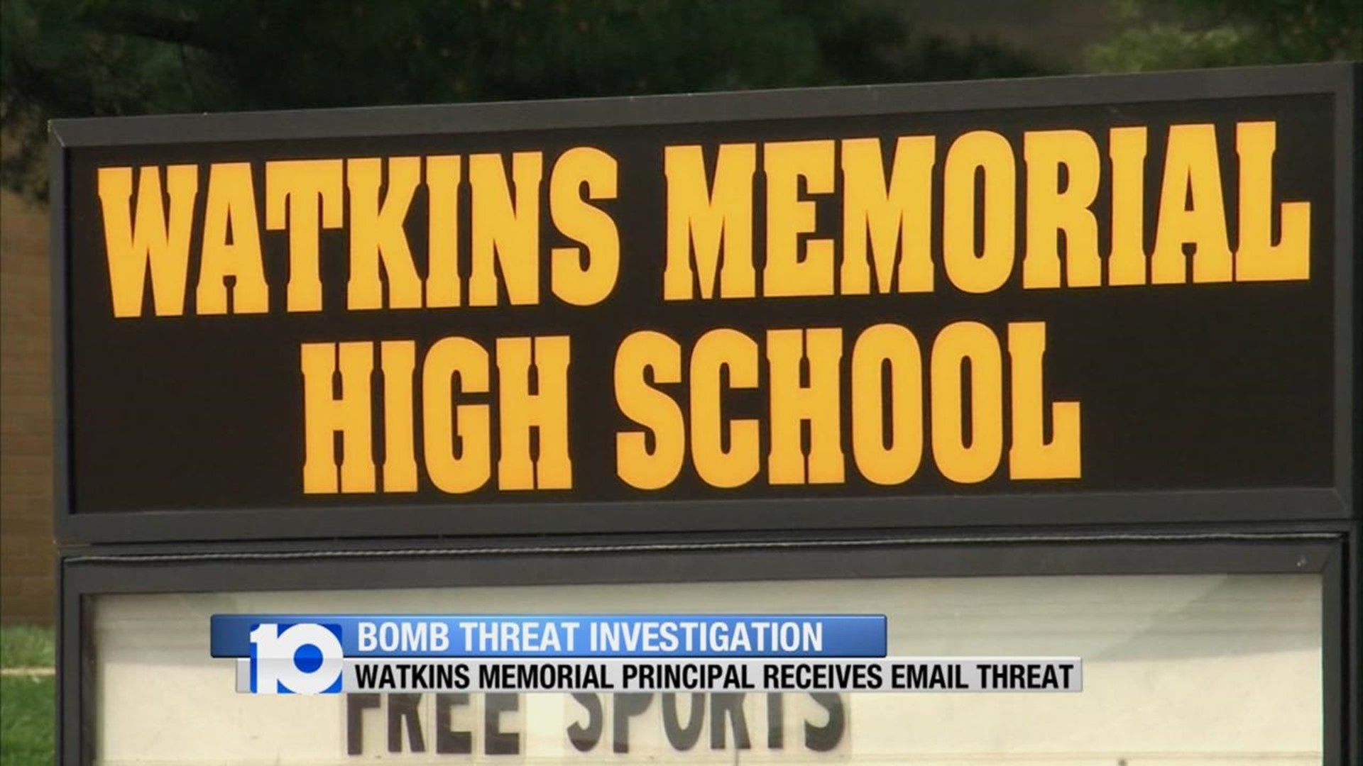 Bomb Hoax Sends Watkins High & Middle School Students Home