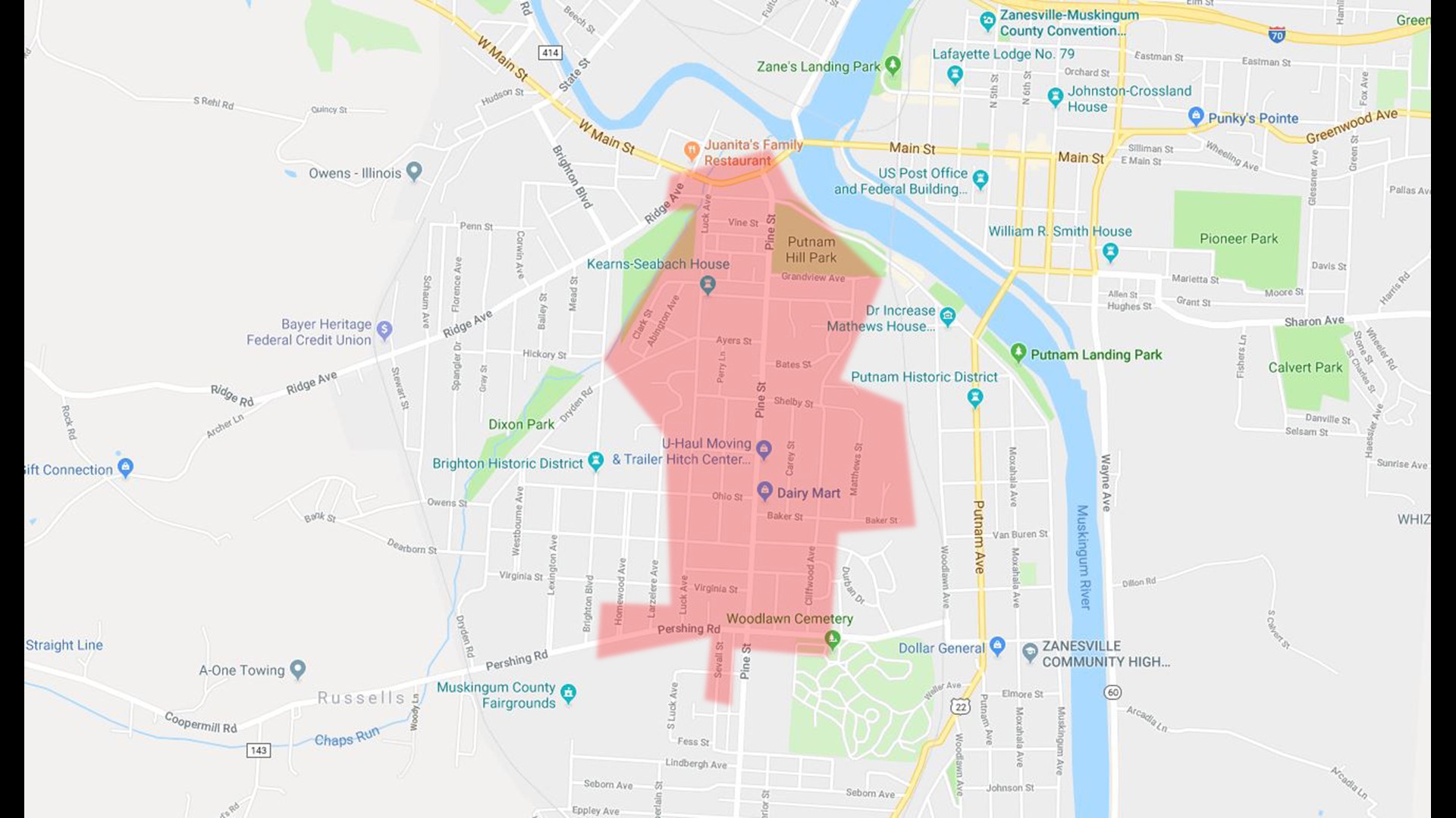 Columbia Gas making steps in restoring natural gas service for Zanesville residents