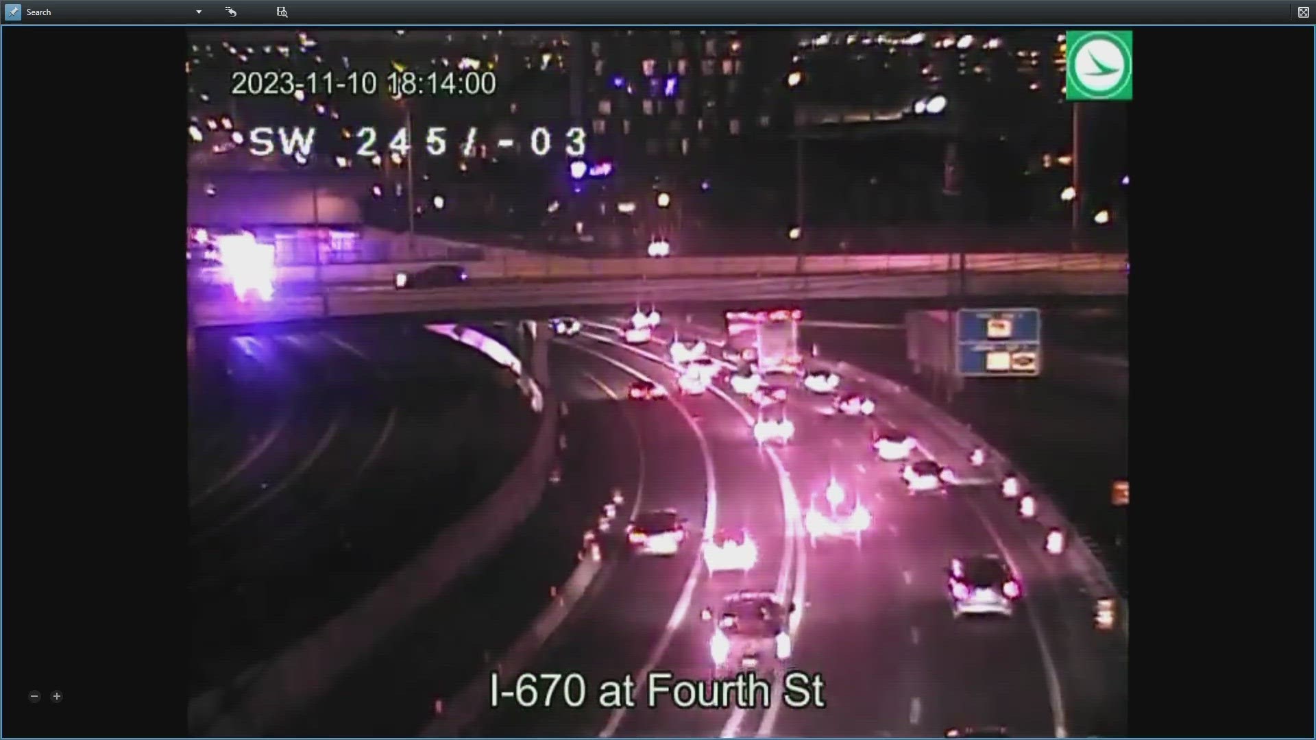 Police 1 dead in shooting on I670 near downtown Columbus