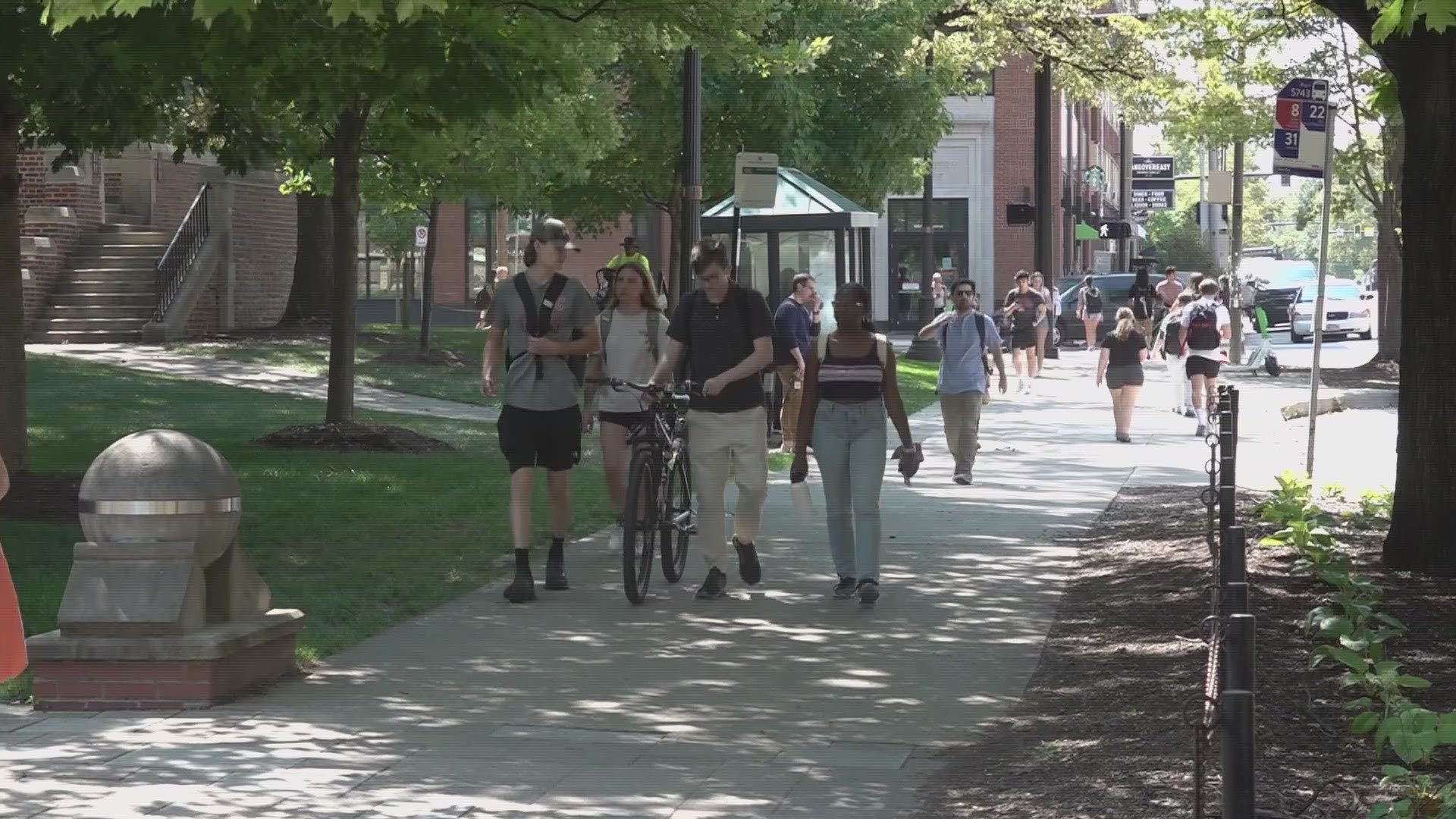 "We just need a president that cares about the students,” said Ryan Welch, a senior at Ohio State.