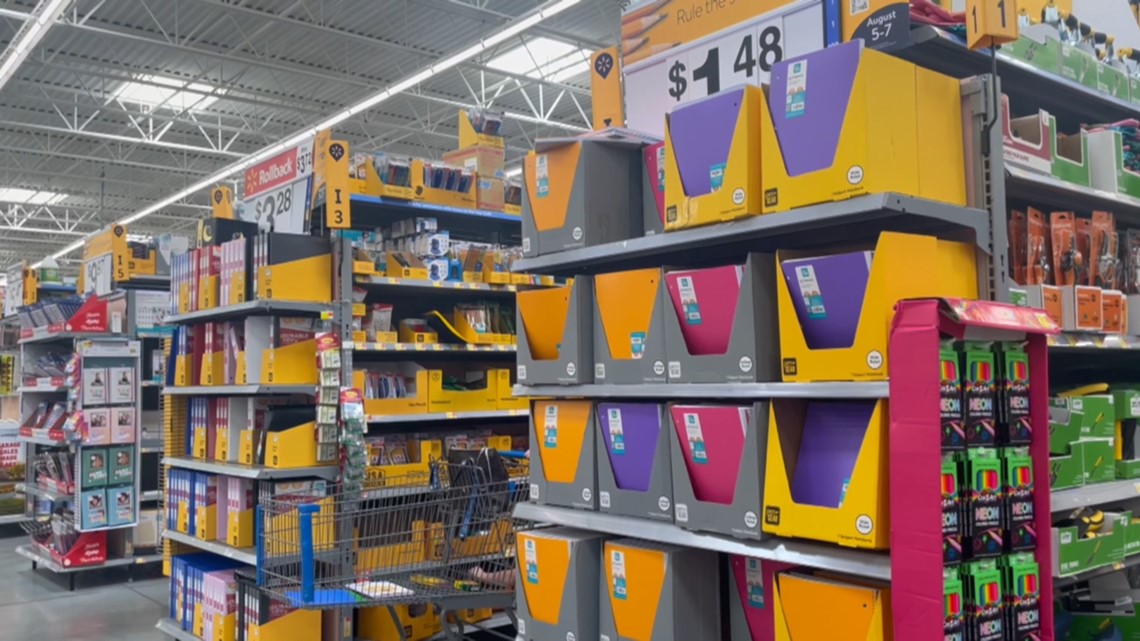 Comparing prices to save money on back-to-school shopping