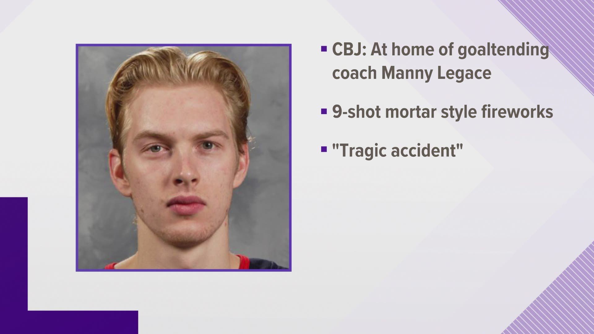 Matiss Kivlenieks' death: 911 callers urge help for Blue Jackets goaltender  killed by fireworks