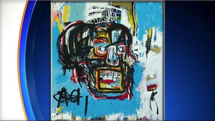 Basquiat painting fetches record $110.5M at New York auction