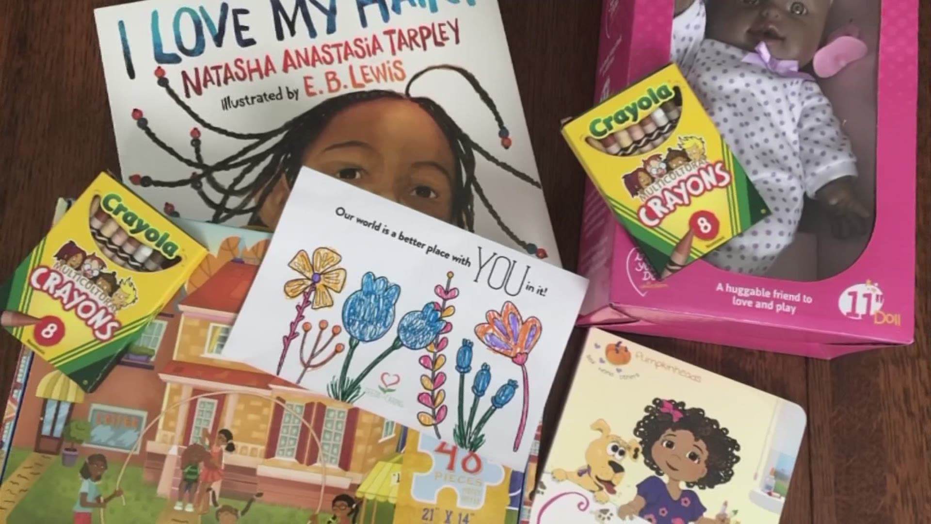 A project helps kids of color see themselves in books and toys at an early age.