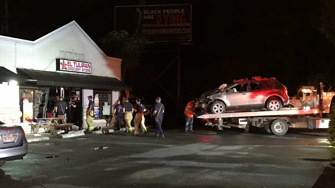 Driver Runs After Crashing Car Into Columbus Grocery Store | Flipboard