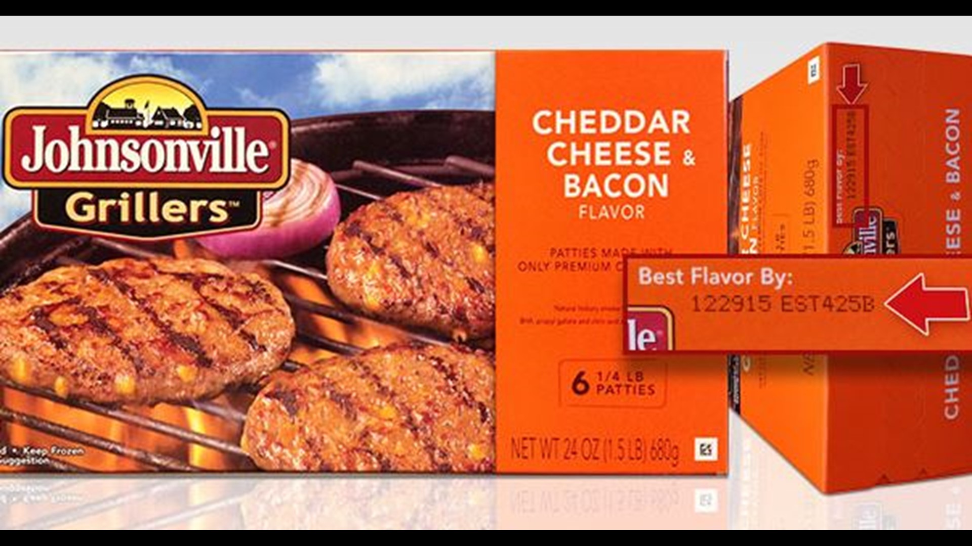 Product Recall Johnsonville Cheddar Cheese & Bacon Grillers