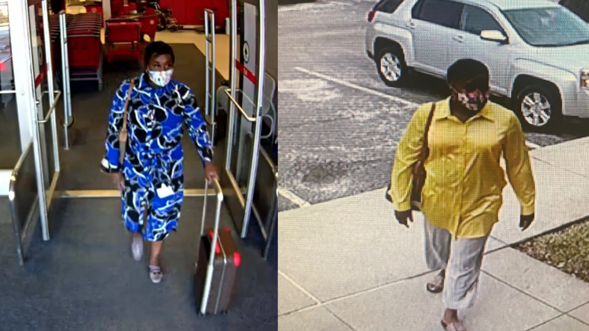 Central Ohio Crime Stoppers said the woman stole credit cards from two people last month and used them at stores like Apple, GameStop and Target.