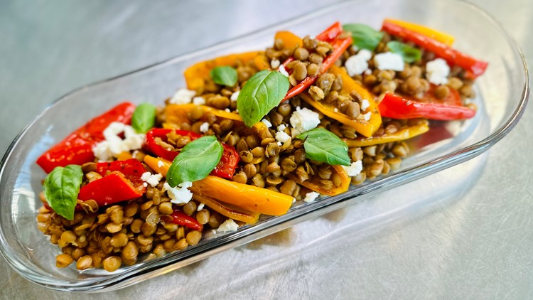 Brittany's Bites: Lentils and peppers