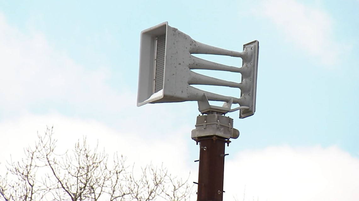 Tornado sirens will sound for 3 minutes Wednesday as part of statewide test in Ohio