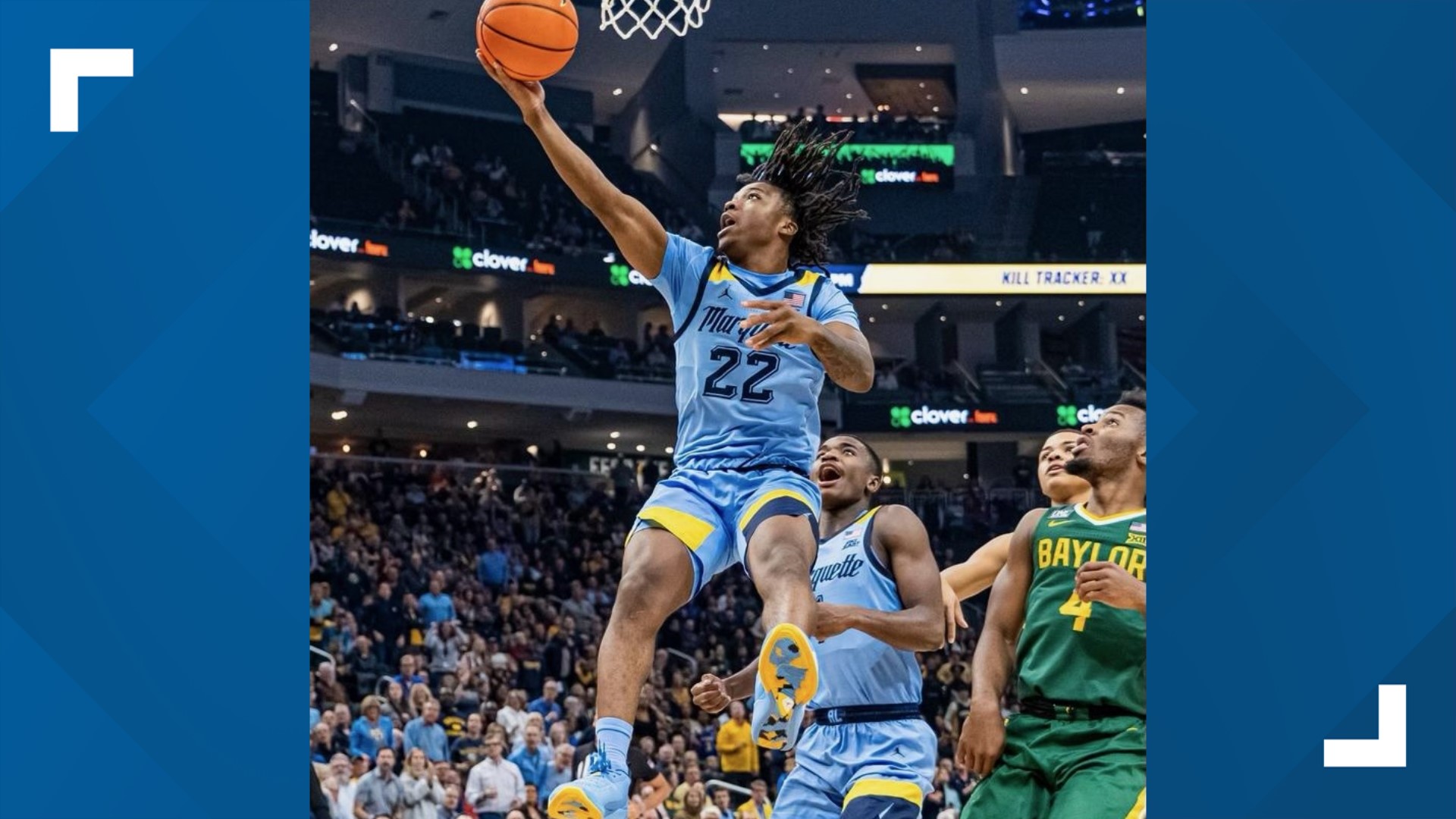 10TV spoke with Sean Jones’ mother moments after his team, Marquette, won their first round game.