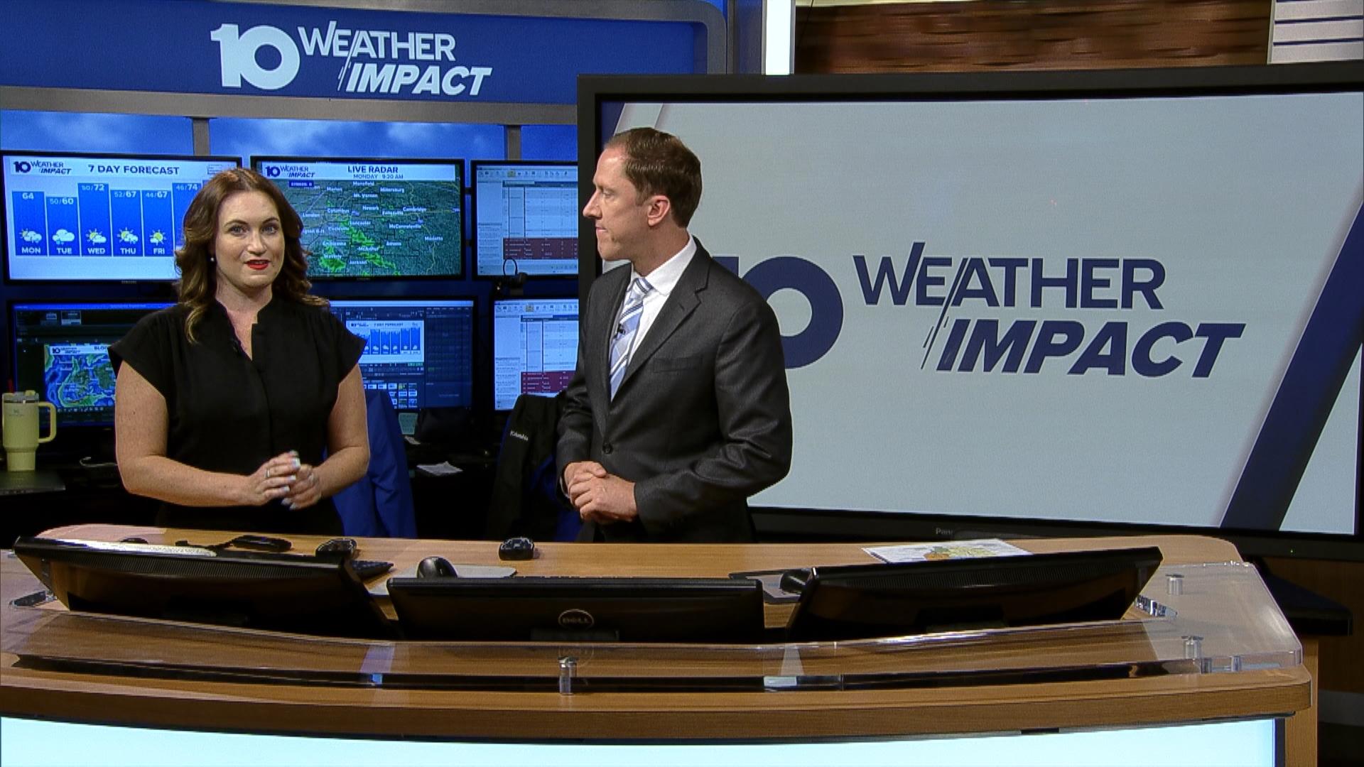 Meteorologists Aaron White and Meredith Garofolo discuss how much rain we could see this week and how some people are getting ready for bird-watching season.