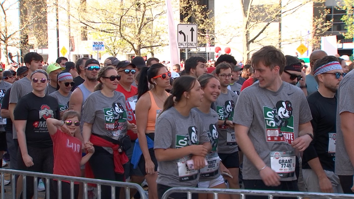 Ohio State 4 Miler Thousands take part in race