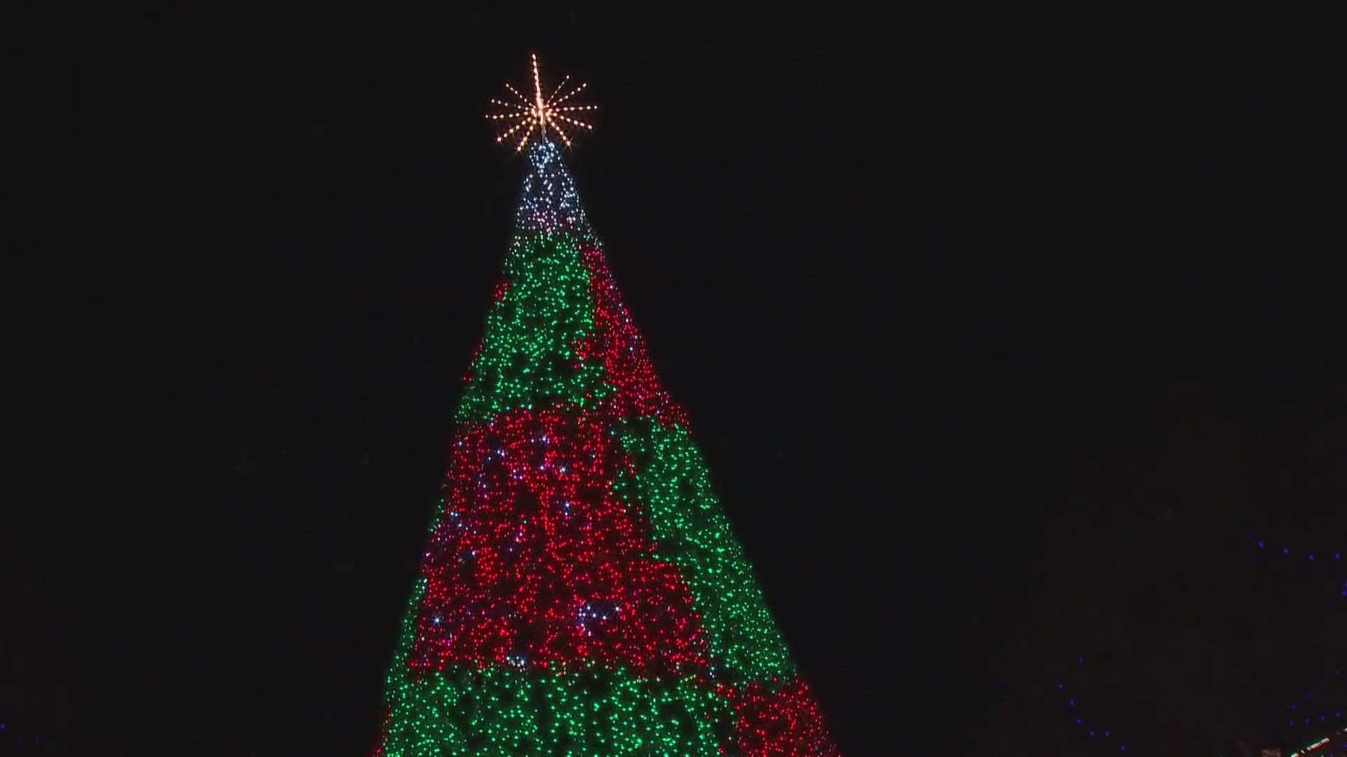 Easton held its Grand Illumination event Friday night, turning the town square into a festive holiday wonderland.