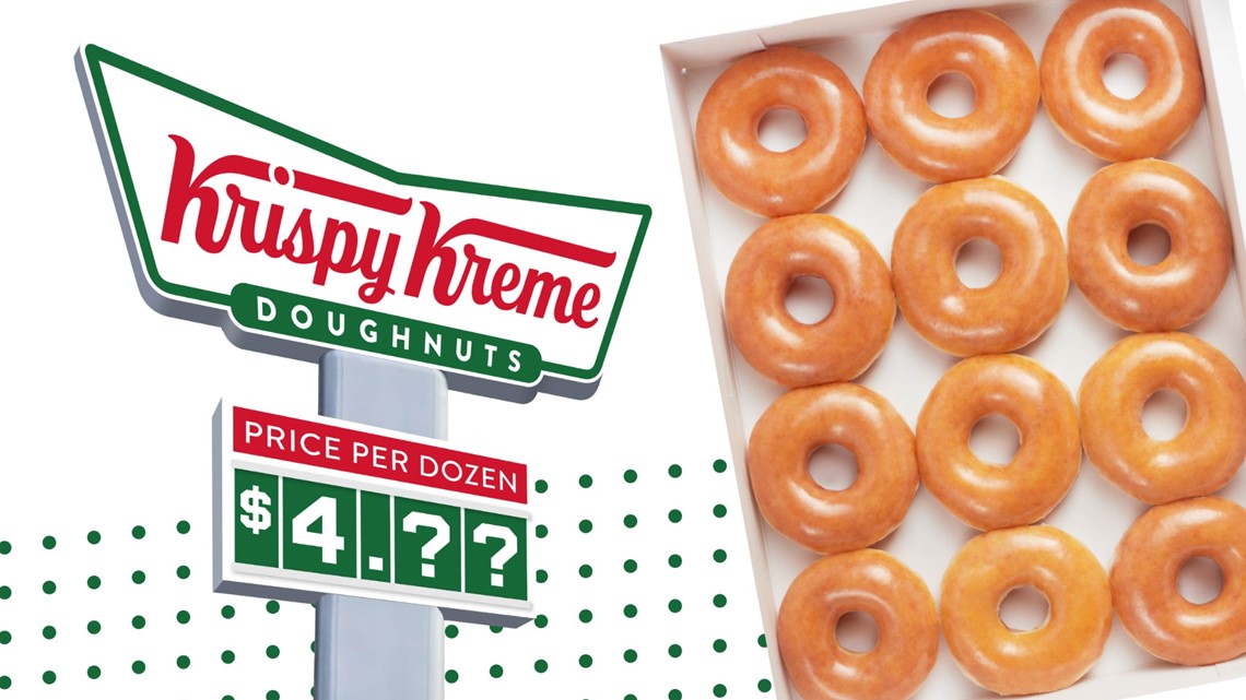 Krispy Kreme to sell a dozen doughnuts for the same price as a gallon of gas