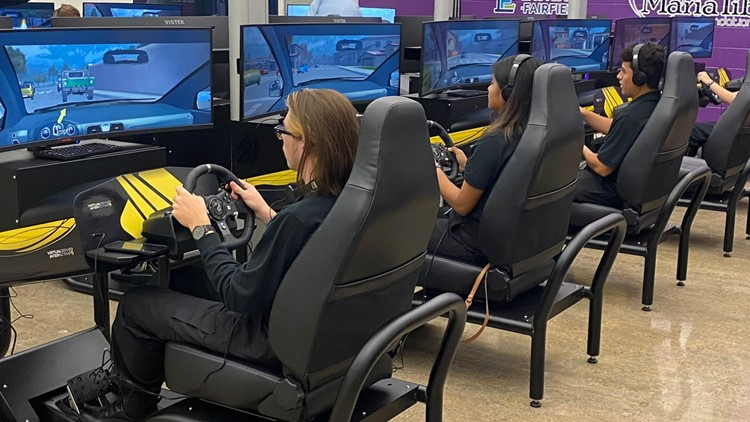 New simulators launch at Groveport school to teach safe driving