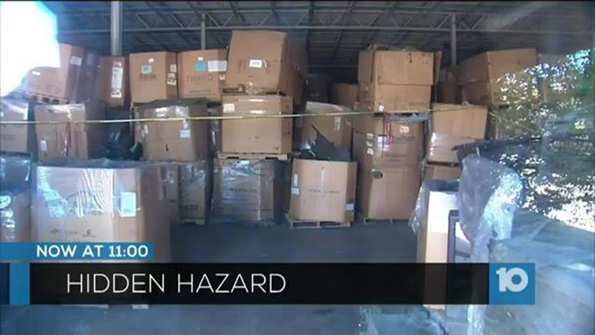Millions of pounds of hazardous waste close to people's backyard