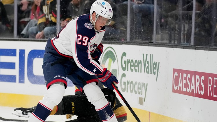 Blue Jackets' Patrik Laine out 2-4 weeks with triceps injury