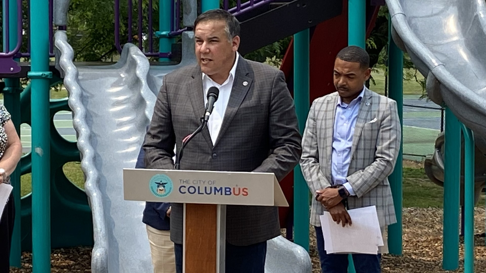 Mayor Andrew J. Ginther has proposed a $1.74 billion investment in public safety and critical neighborhood infrastructure.