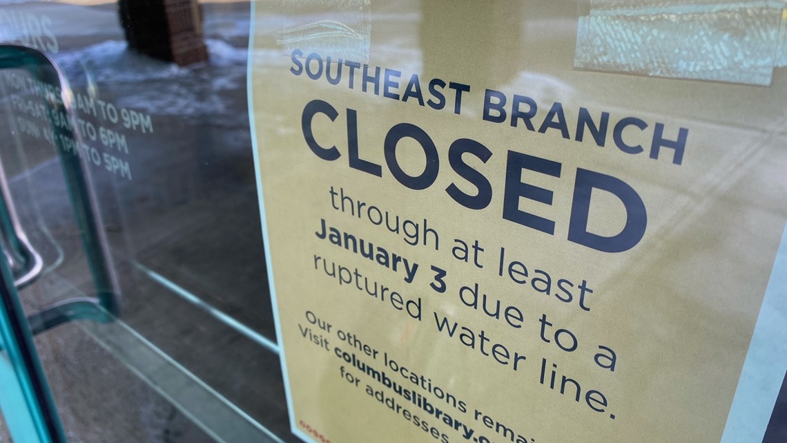 Record cold caused pipes to burst in buildings across Columbus