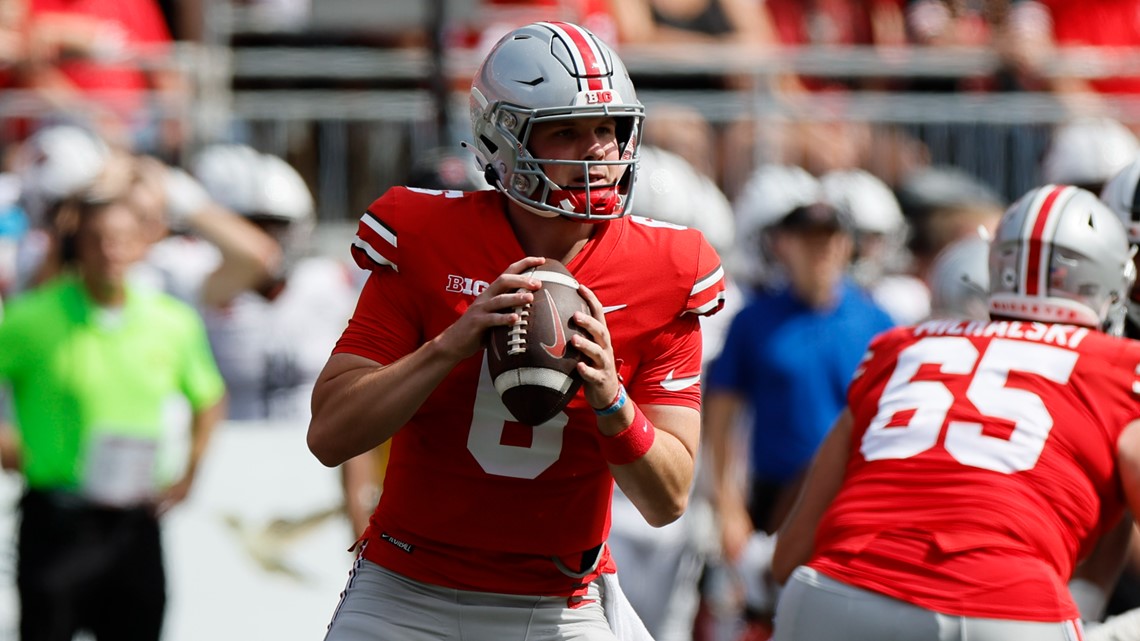 New quarterbacks steal spotlight as No. 3 Ohio State and Indiana