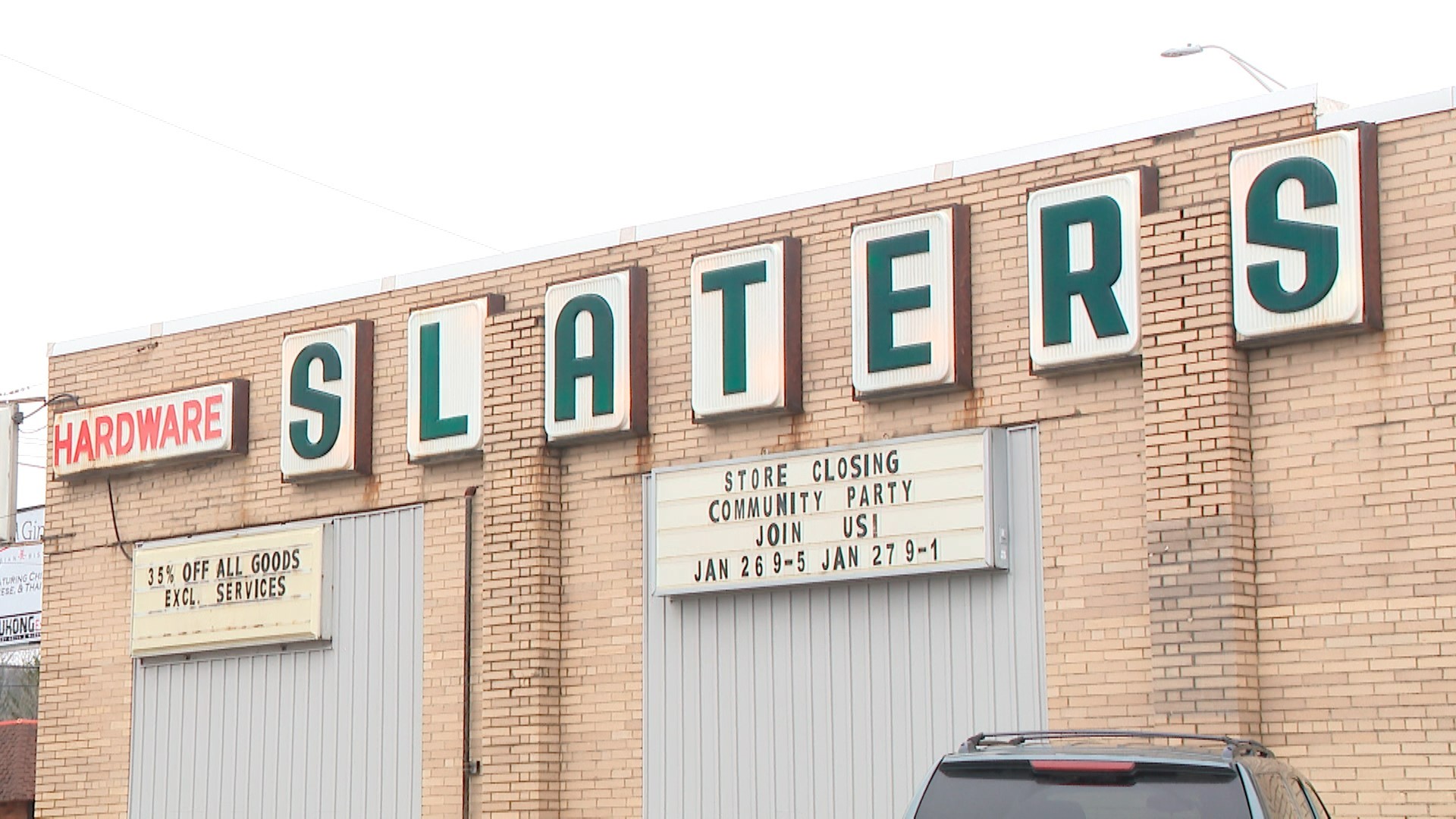 Slater's Hardware, located in Lancaster, is preparing to close its doors for good after 78 years in business.
