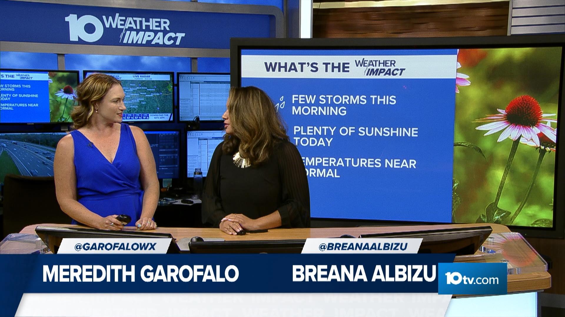10TV's Breana Albizu joins Meteorologist Meredtih Garofalo in breaking down the forecast this week and discussing the deadly floods in Texas.