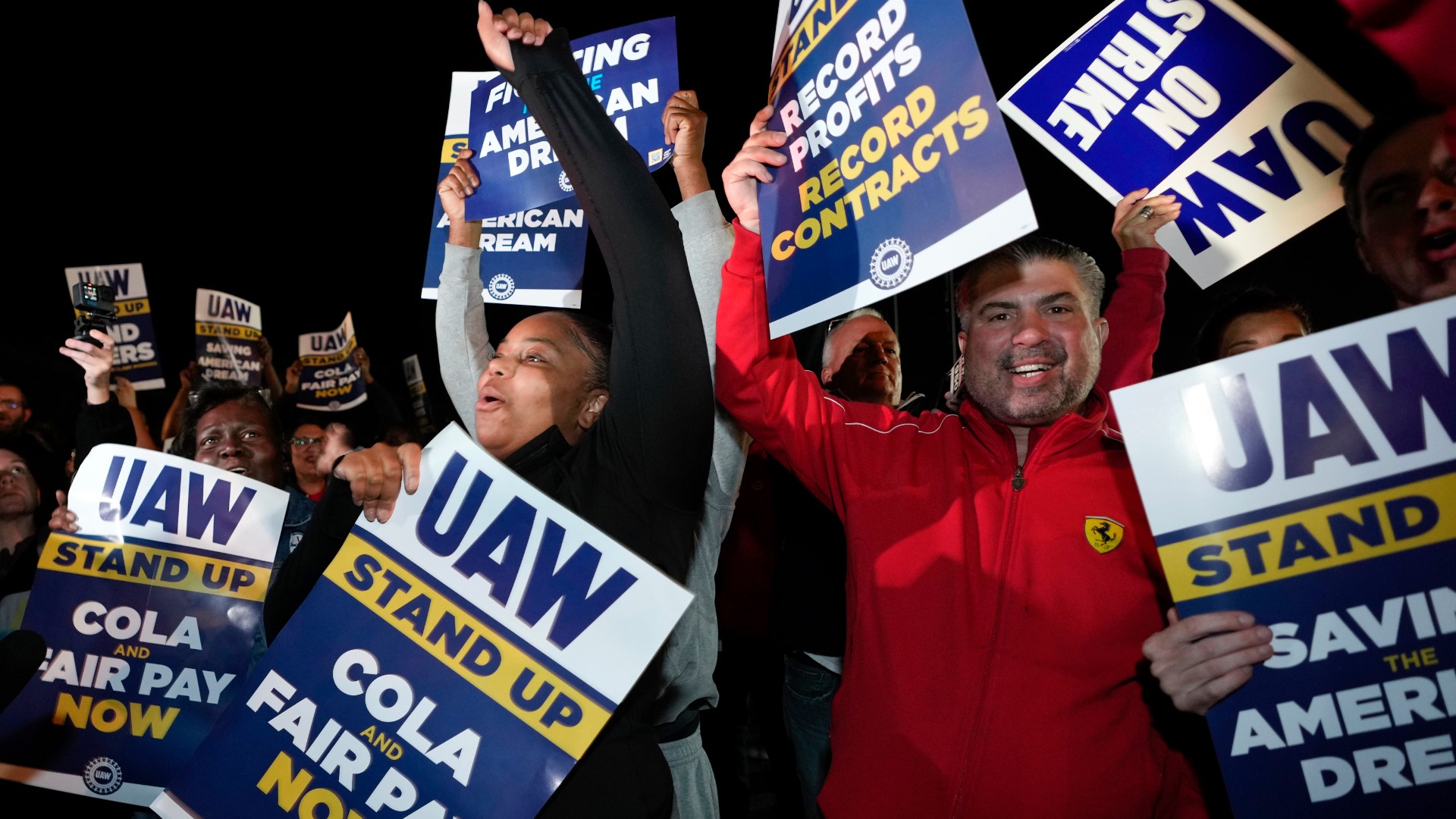The strike is far different from those during previous UAW negotiations. Instead of going after one company, the union, is striking at all three.