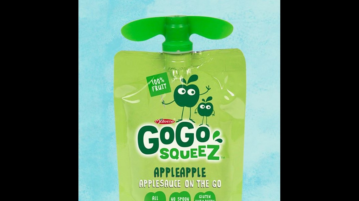 Gogo Squeez Recalls Applesauce Pouches 10tv Com