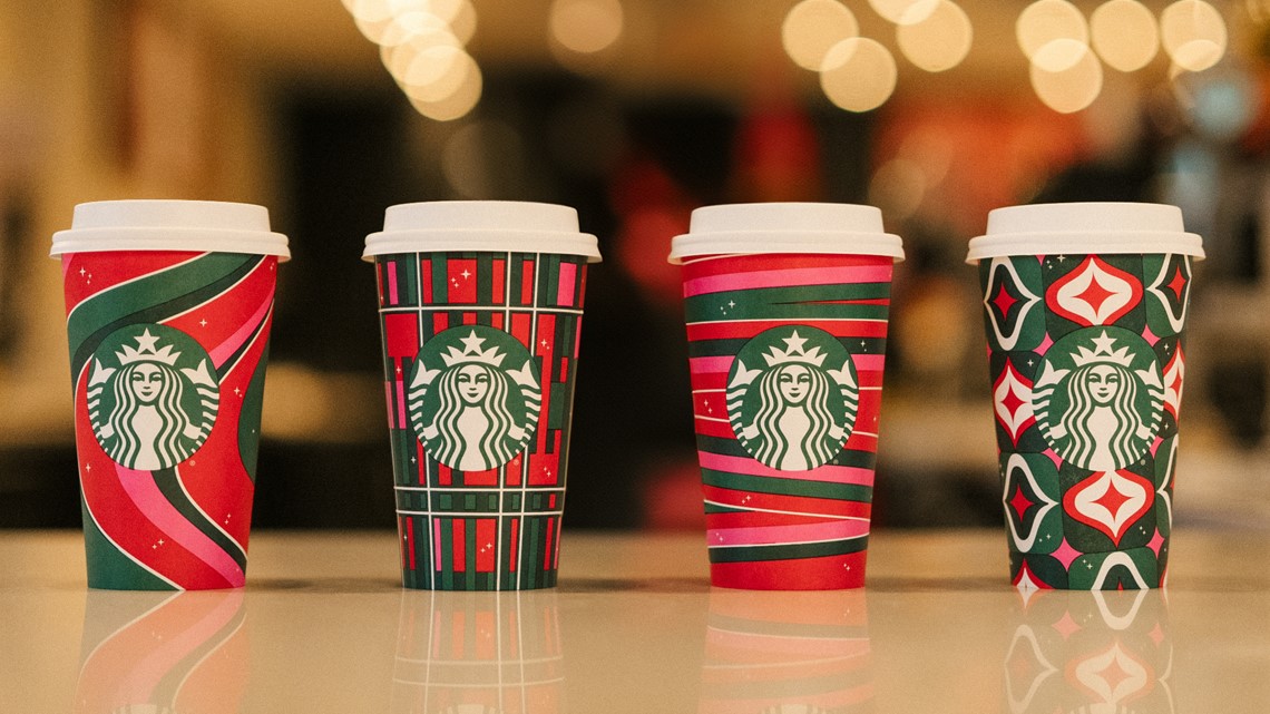 Starbucks' holiday menu goes live on Nov. 3